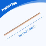 Maxbell Wooden Yoga Stick Open Shoulder Bar for Body Sculpting Pranayama Beautifying