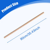 Maxbell Wooden Yoga Stick Open Shoulder Bar for Body Sculpting Pranayama Beautifying