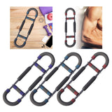 Maxbell Arm Trainer Adjustable Gym Fitness Arm Strengthener for Triceps Thigh Biceps Dark Blue