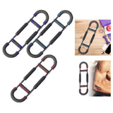 Maxbell Arm Trainer Adjustable Gym Fitness Arm Strengthener for Triceps Thigh Biceps Dark Blue