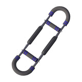 Maxbell Arm Trainer Adjustable Gym Fitness Arm Strengthener for Triceps Thigh Biceps Dark Blue