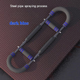 Maxbell Arm Trainer Adjustable Gym Fitness Arm Strengthener for Triceps Thigh Biceps Dark Blue