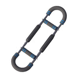 Maxbell Arm Trainer Adjustable Gym Fitness Arm Strengthener for Triceps Thigh Biceps Light Blue