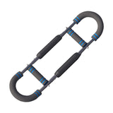 Maxbell Arm Trainer Adjustable Gym Fitness Arm Strengthener for Triceps Thigh Biceps Light Blue