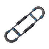 Maxbell Arm Trainer Adjustable Gym Fitness Arm Strengthener for Triceps Thigh Biceps Light Blue