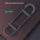 Maxbell Arm Trainer Adjustable Gym Fitness Arm Strengthener for Triceps Thigh Biceps Light Blue