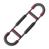 Maxbell Arm Trainer Adjustable Gym Fitness Arm Strengthener for Triceps Thigh Biceps Red