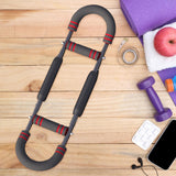 Maxbell Arm Trainer Adjustable Gym Fitness Arm Strengthener for Triceps Thigh Biceps Red