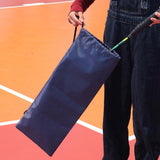 Maxbell Badminton Racquet Bag Shoulder Bag for Sports Supplies Professional Beginner Dark Blue 78cmx23cm