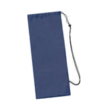 Maxbell Badminton Racquet Bag Shoulder Bag for Sports Supplies Professional Beginner Dark Blue 63cmx23cm
