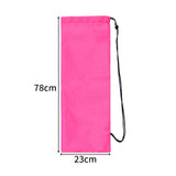 Maxbell Badminton Racquet Bag Shoulder Bag for Sports Supplies Professional Beginner Pink 78cmx23cm