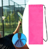 Maxbell Badminton Racquet Bag Shoulder Bag for Sports Supplies Professional Beginner Pink 78cmx23cm