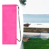 Maxbell Badminton Racquet Bag Shoulder Bag for Sports Supplies Professional Beginner Pink 78cmx23cm