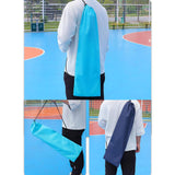 Maxbell Badminton Racquet Bag Shoulder Bag for Sports Supplies Professional Beginner Blue 78cmx23cm