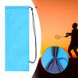 Maxbell Badminton Racquet Bag Shoulder Bag for Sports Supplies Professional Beginner Blue 78cmx23cm