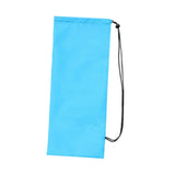 Maxbell Badminton Racquet Bag Shoulder Bag for Sports Supplies Professional Beginner Blue 63cmx23cm