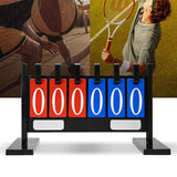 Maxbell Scoreboard Sturdy User Friendly Table Top for Competition Outdoor Basketball