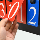 Maxbell Scoreboard Sturdy User Friendly Table Top for Competition Outdoor Basketball