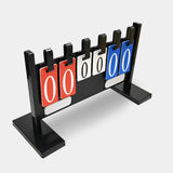 Maxbell Flip Number Score Board 4 digits Scorekeeper for Billiards Badminton Coaches