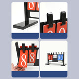 Maxbell Flip Number Score Board 4 digits Scorekeeper for Billiards Badminton Coaches