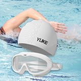 Maxbell Goggles Cap Set for Long and Short Hair for Diving Equipment Snorkeling
