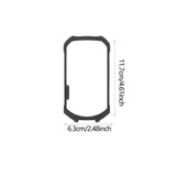 Maxbell Speedometer Protective Cover Gift Parts Protection for Riding Cycling Sports Black