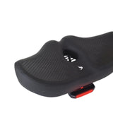 Maxbell Oversized Bike Seat Cushion Padded Waterproof Cycling Seat for Daily Commute Black