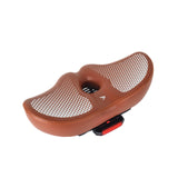 Maxbell Oversized Bike Seat Cushion Padded Waterproof Cycling Seat for Daily Commute Brown