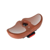 Maxbell Oversized Bike Seat Cushion Padded Waterproof Cycling Seat for Daily Commute Brown