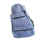 Maxbell Tennis Racket Shoulder Bag with Shoe Compartment Portable Badminton Backpack blue violet