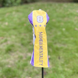 Maxbell 4 Golf Wood Headcovers Trendy Supplies Protection for Games Gifts Beginners