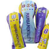 Maxbell 4 Golf Wood Headcovers Trendy Supplies Protection for Games Gifts Beginners