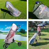 Maxbell Golf Bag Rain Cover PVC Lightweight Universal Golf Bag Rain Protection Cover