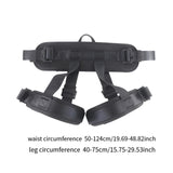 Maxbell Climbing Harness Protect Half Body Harness for Tree Climbing Sports Exercise