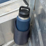 Maxbell Magnetic Bottle Mount Office Spare Part Sturdy Indoor/Outdoor Gym Heavy Duty 64oz Bottle Holder