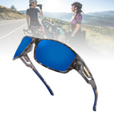 Maxbell Sun Glasses UV400 Wrap Around Driving Sunglasses for Cycling Outdoor Walking blue