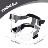 Maxbell Nose Guard for Broken Nose, Clear Nose Protector for Sports Soccer Women Men