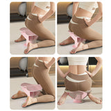 Maxbell Hip Trainer Yoga Stool Equipment Leg Exercise Tight Hip Gym Yoga Hip Trainer Pink