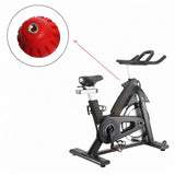 Maxbell M8 Threaded Knob Spare Part for Gym Equipment Exercise Machine Exercise Bike Red 5.6cm