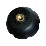 Maxbell M8 Threaded Knob Spare Part for Gym Equipment Exercise Machine Exercise Bike Red Black 6.3cm