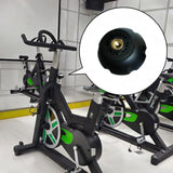 Maxbell M8 Threaded Knob Spare Part for Gym Equipment Exercise Machine Exercise Bike Red Black 6.3cm