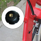 Maxbell M8 Threaded Knob Spare Part for Gym Equipment Exercise Machine Exercise Bike Red Black 6.3cm