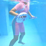 Maxbell 2 Pieces Water Exercise Discs Buoyancy Pool Resistance Beginners Adults Kids