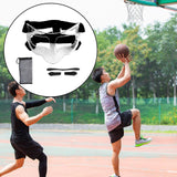 Maxbell Nose Guard for Broken Nose, Basketball Face Mask for Basketball Soccer Teens Clear Black