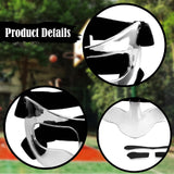 Maxbell Nose Guard for Broken Nose, Basketball Face Mask for Basketball Soccer Teens Clear Black