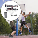 Maxbell Nose Guard for Broken Nose, Basketball Face Mask for Basketball Soccer Teens Clear Red