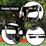 Maxbell Nose Guard for Broken Nose, Basketball Face Mask for Basketball Soccer Teens Pure Black