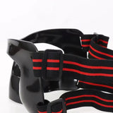 Maxbell Nose Guard for Broken Nose, Basketball Face Mask for Basketball Soccer Teens Black Red