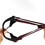 Maxbell Nose Guard for Broken Nose, Basketball Face Mask for Basketball Soccer Teens Black Red