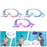 Maxbell Kids Swimming Goggles Waterproof Swim Goggles for Children Boys Girls Diving Pink and Blue